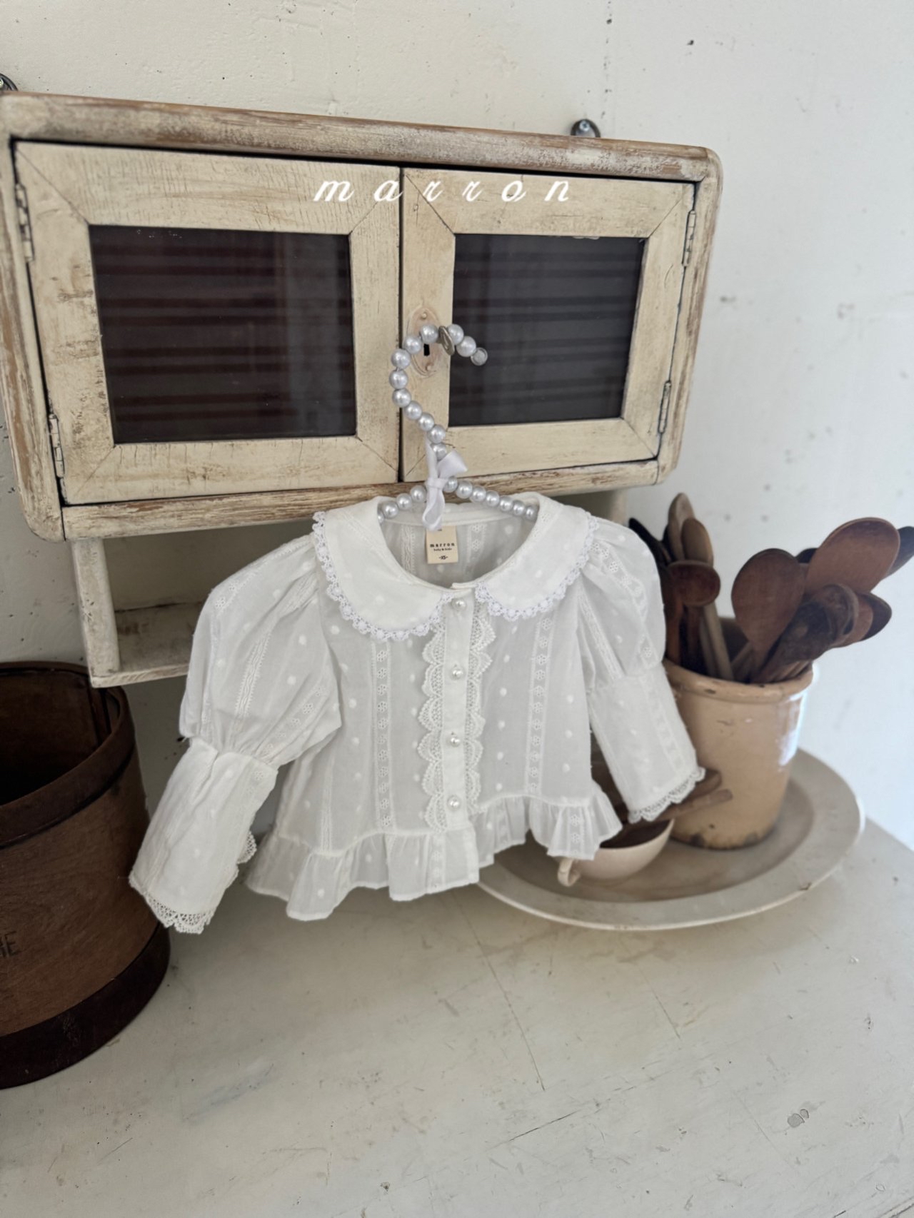 🇰🇷Marron blouse