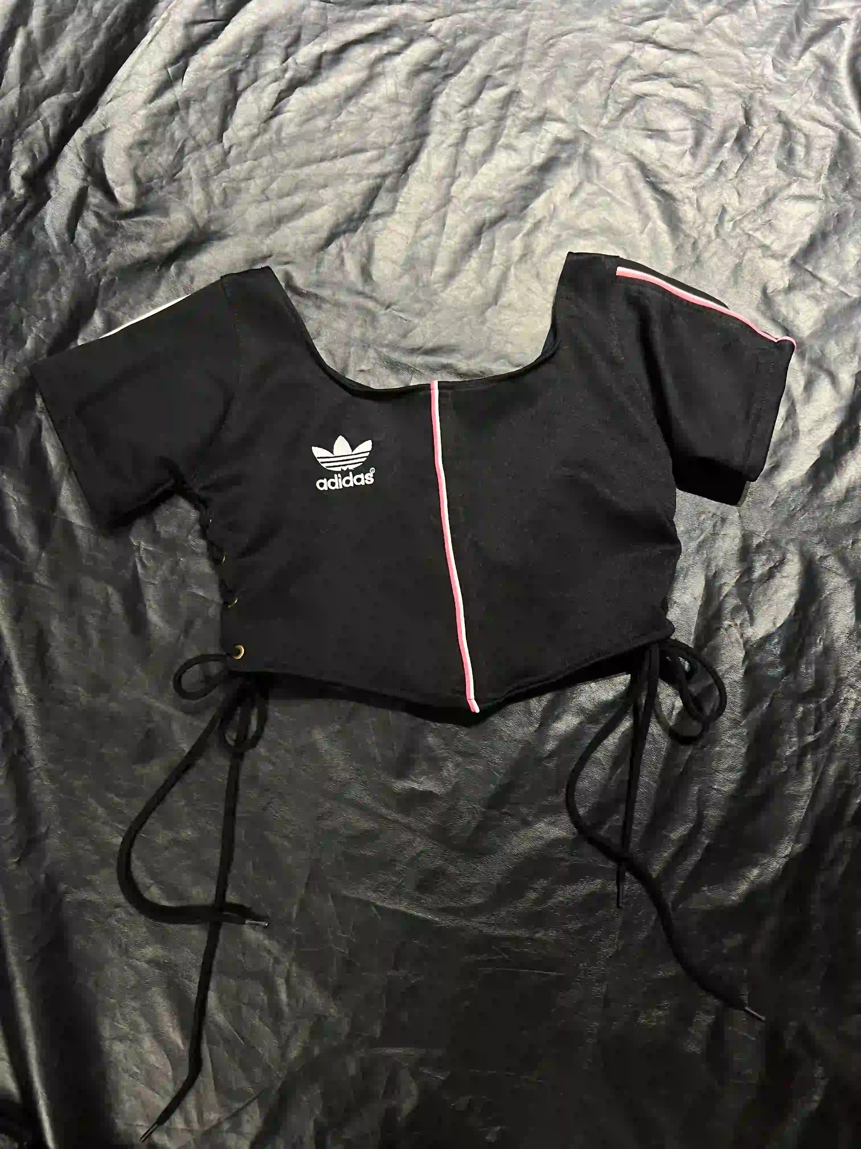 Black Vintage Top #0116