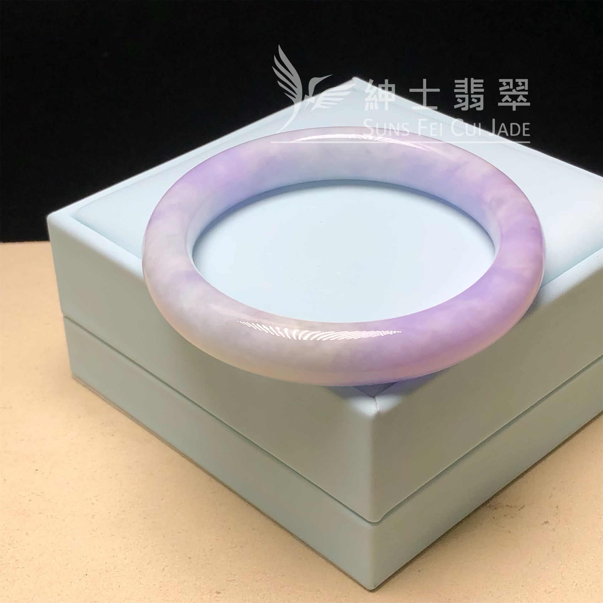 C05976 木那藍紫春彩福鐲55mm