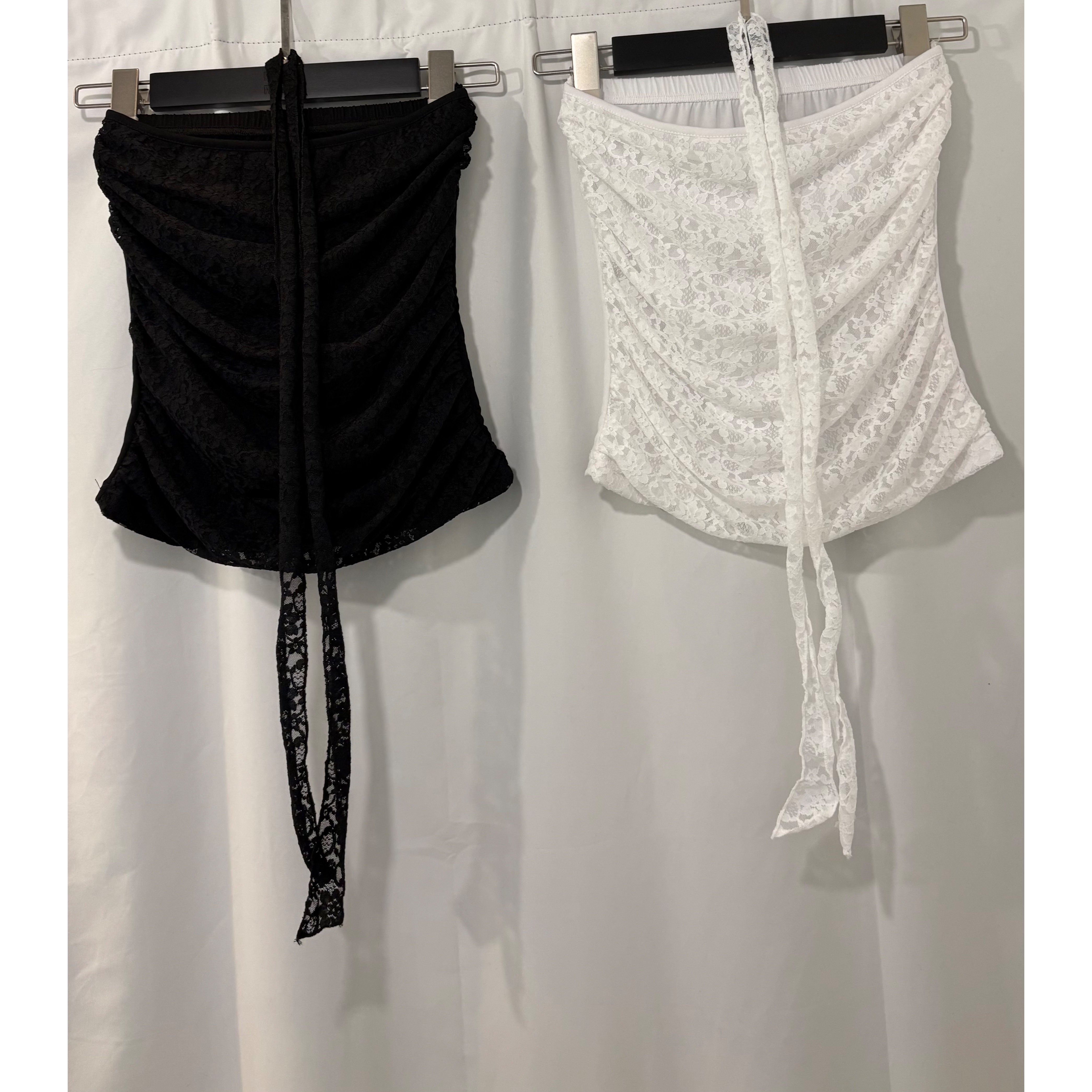 優惠價10月16截單🧸2610G《LACE FRONT STRAP TUBE TOP》