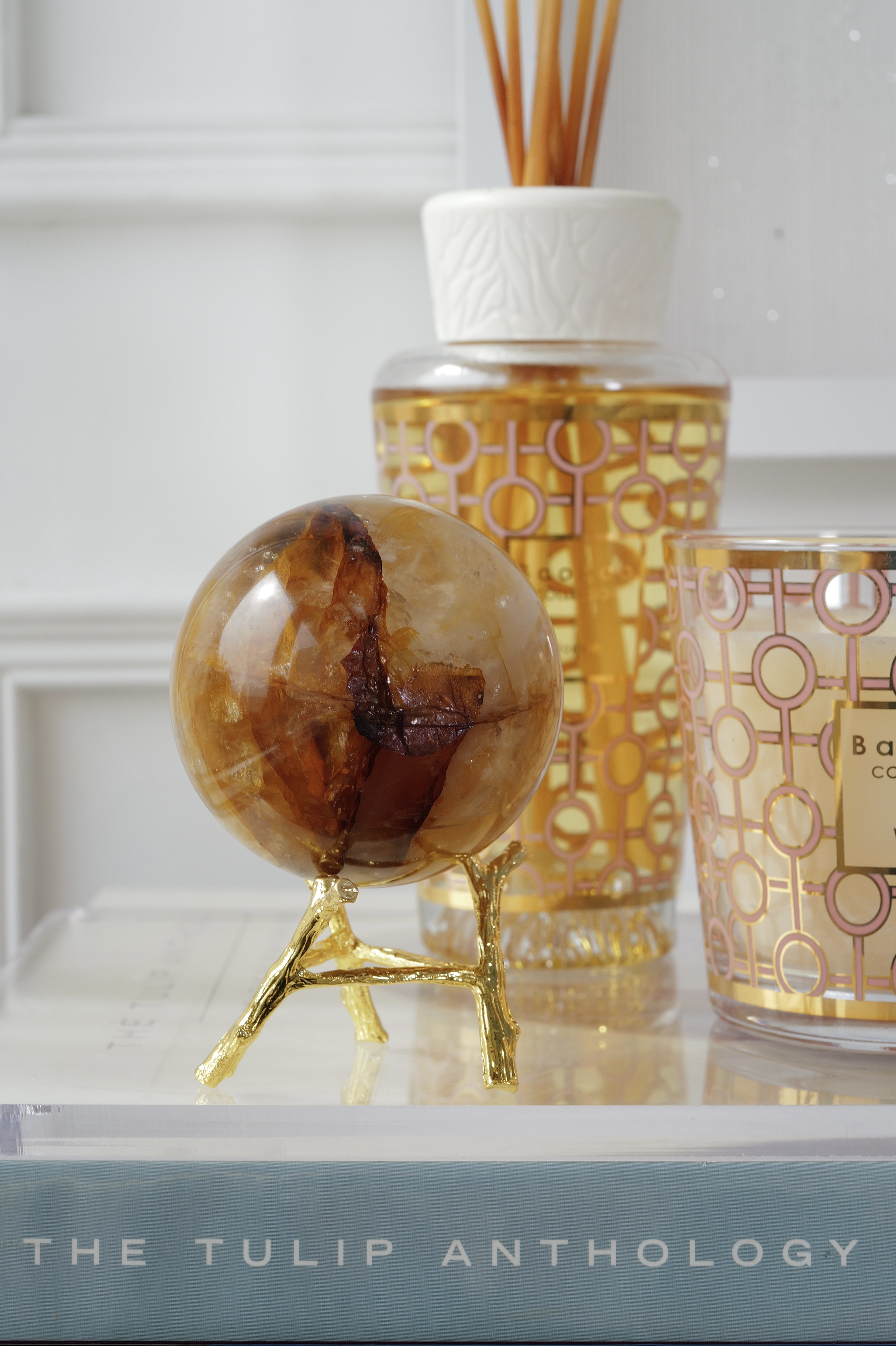  ༒6.5cm Golden Healer Quartz༒GH.1226C10GMN2-RA27*6JM