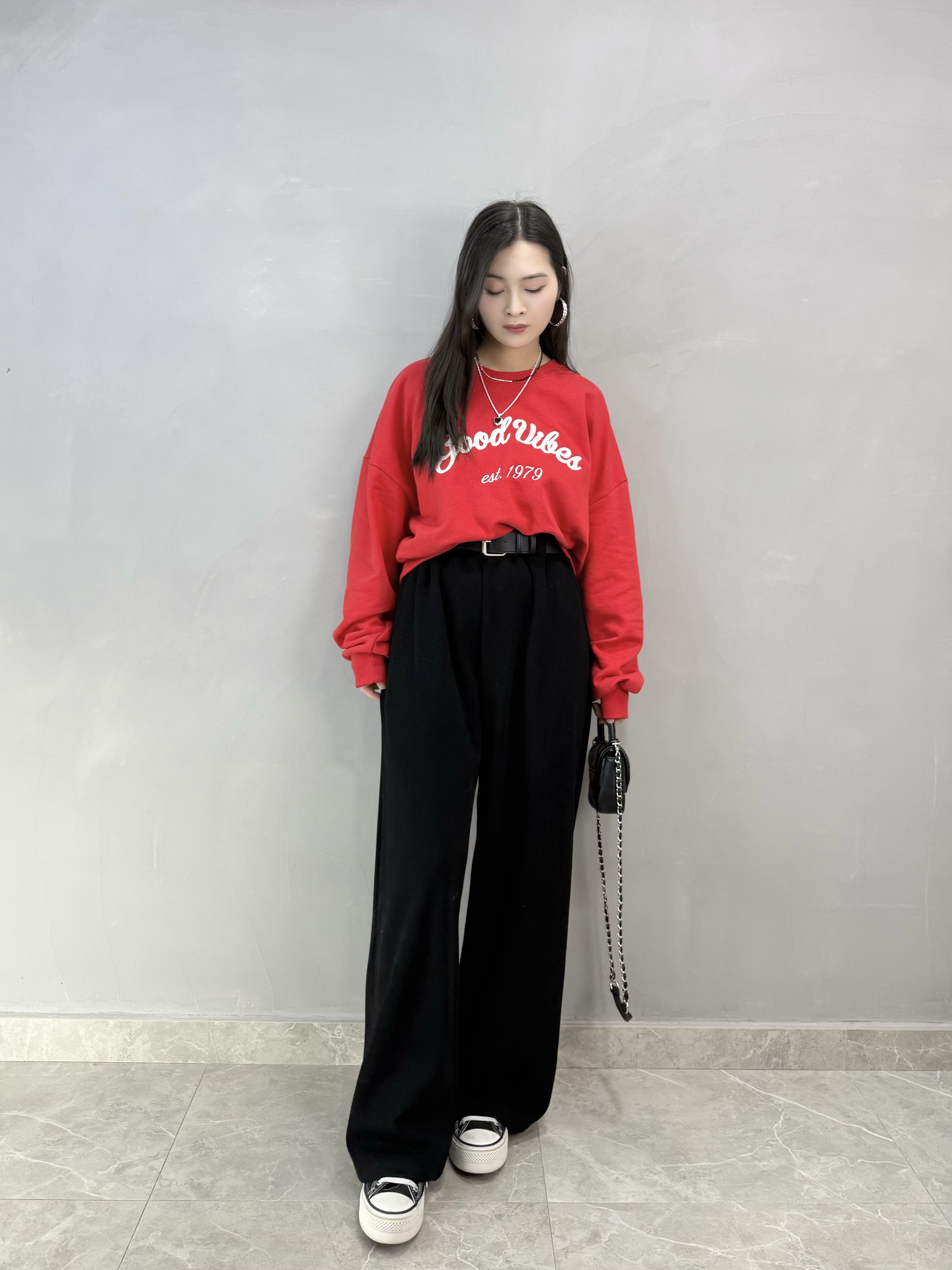 E60 刺繡Good 衛衣