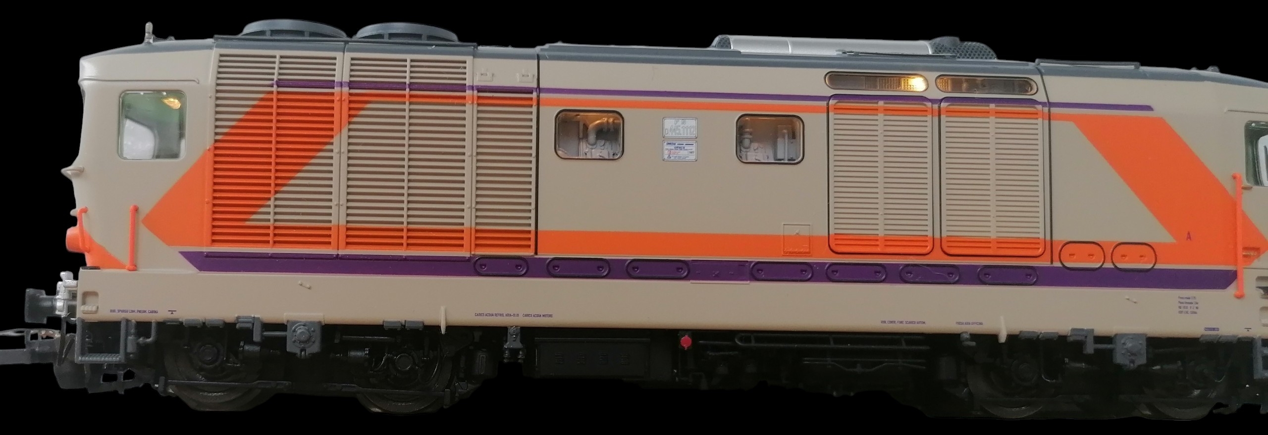 Diesel locomotive D.445 FS Era Piko HO Expert DCC Sound Smoke version