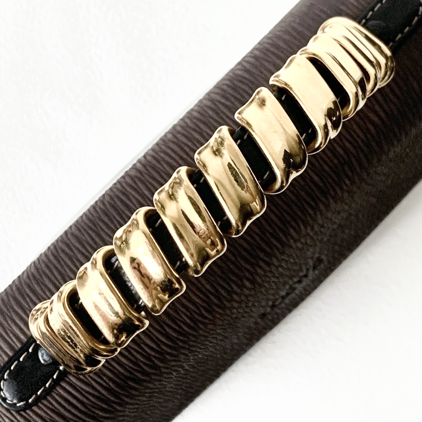 【預訂貨品】Loewe黑金蛇骨Kelly