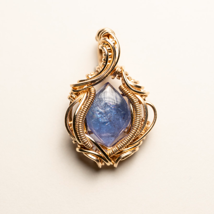 WAS 坦桑石頸鏈 - Tanzanite Pendant