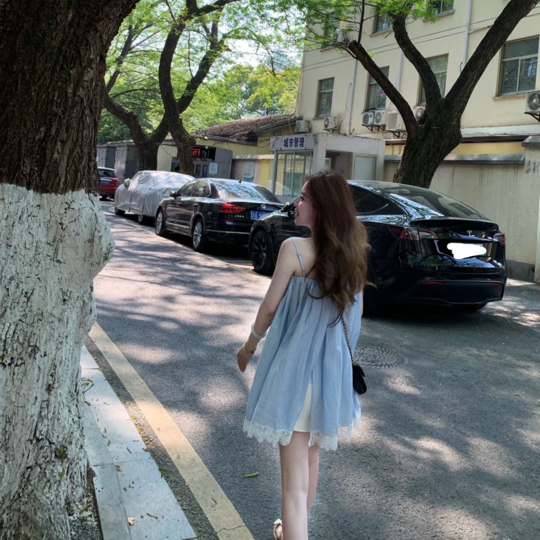 DR502宽松甜美连衣裙