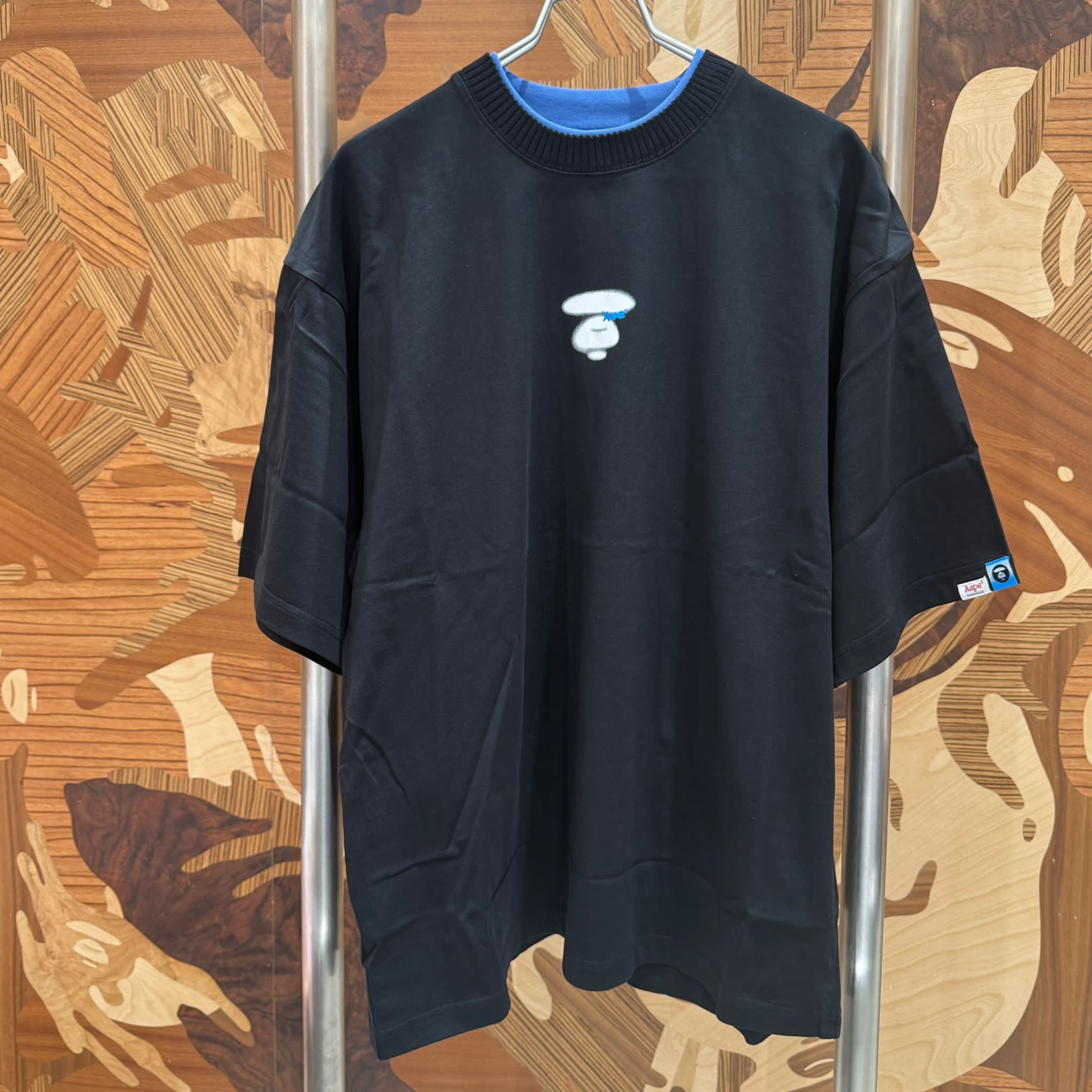 AAPE OVERSIZE fit AAPEUNVS moonface logo tee (1881) 寬鬆版