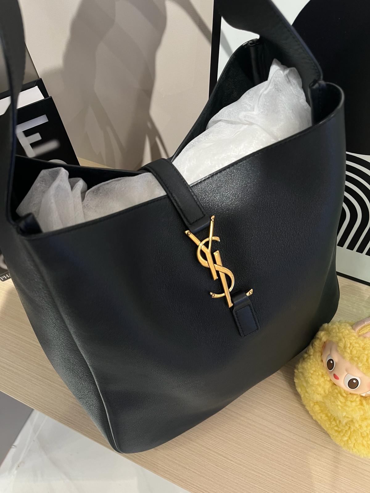 YSL Le 5 à 7 Supple Large Hobo Saint Laurent Shoulder Bag 100%Authentic,95%new ✅收據✅防塵袋