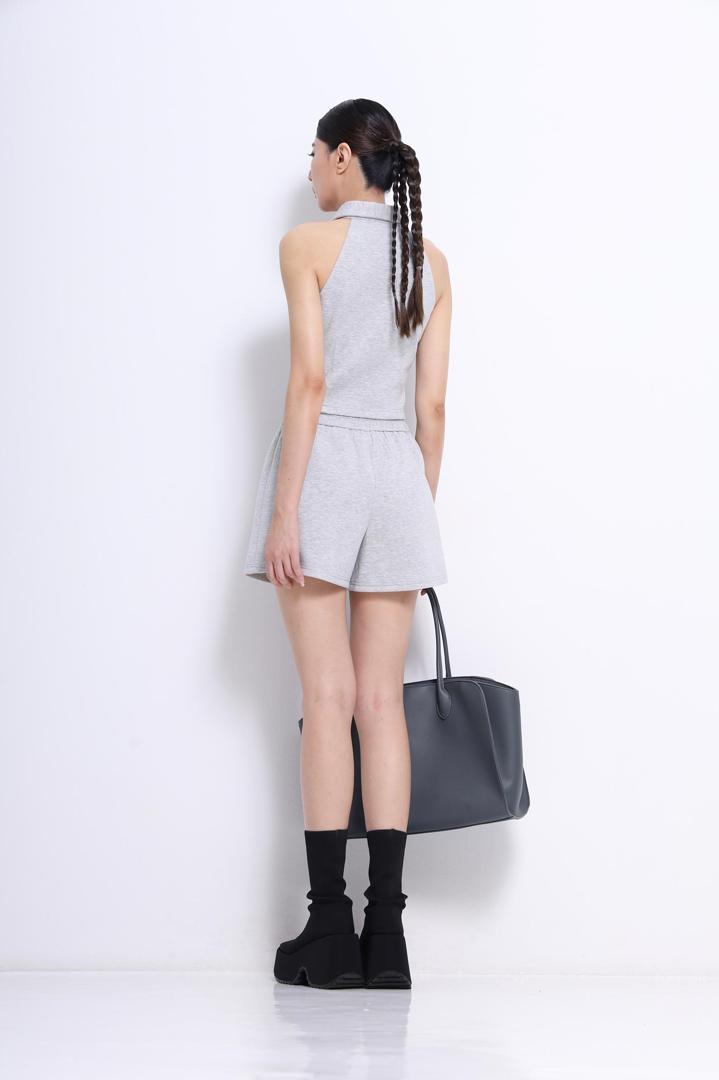 独家翻领空气棉上衣 2698