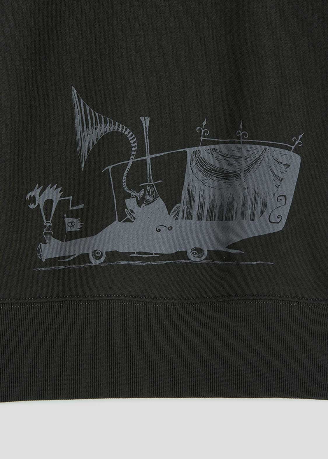 日本預訂📍日本怪誕城之夜 x Graniph系列 - 市長圖案圓領衛衣 不包郵