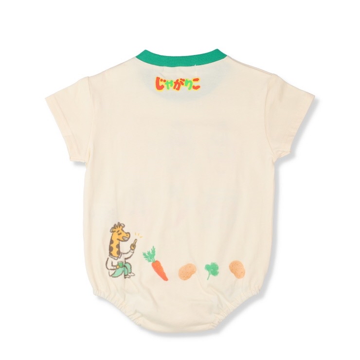 🇯🇵限量預訂 日本直送🇯🇵卡樂B蔬菜條包裝前後印花短袖包屁衣