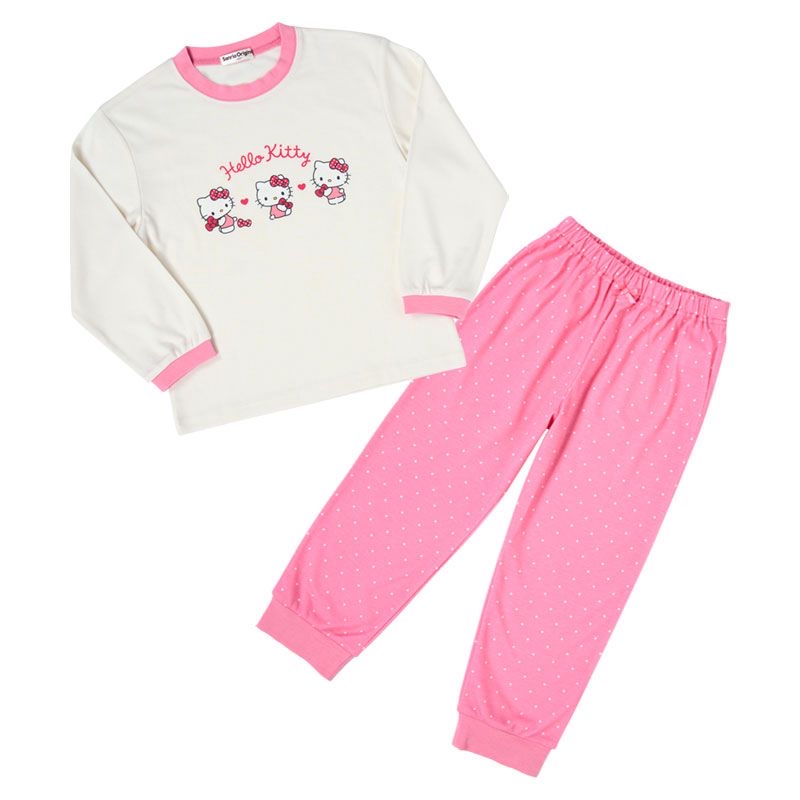 日本直送Hello Kitty小童睡衣！90至130碼