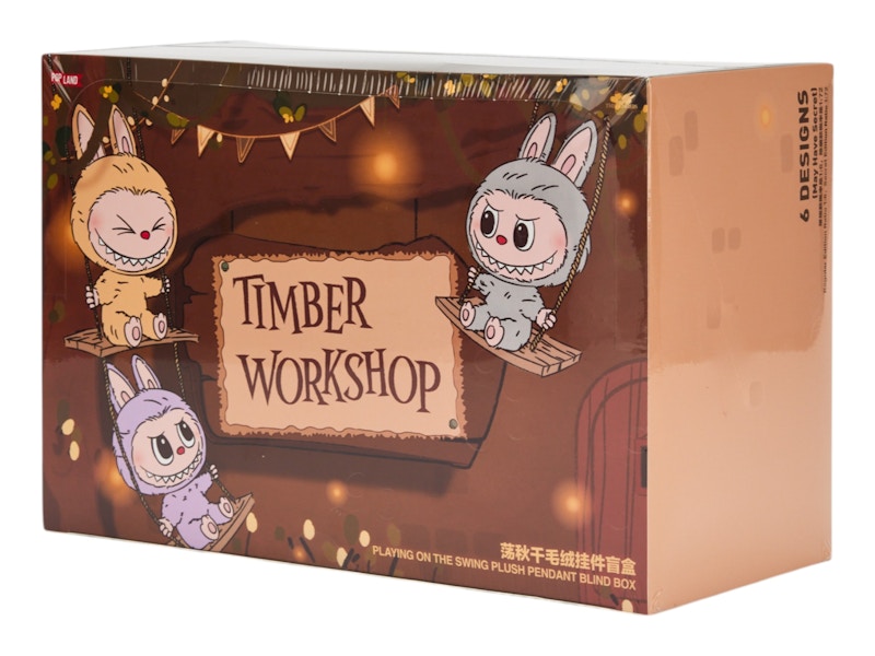 Labubu《THE MONSTERS》木工坊系列 — 鞦韆毛絨盲盒