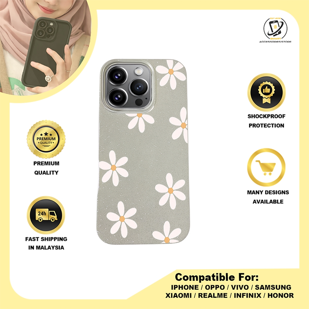 BLING CASE PHONE FOR IPHONE - DESIGN FLOWER M