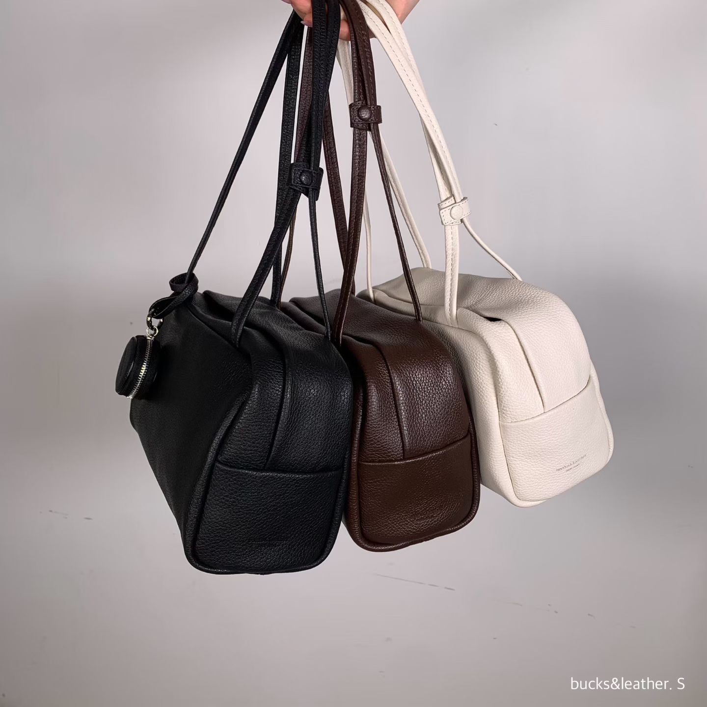 【26FW 】預訂_Fold Bag S By Bucks & leather