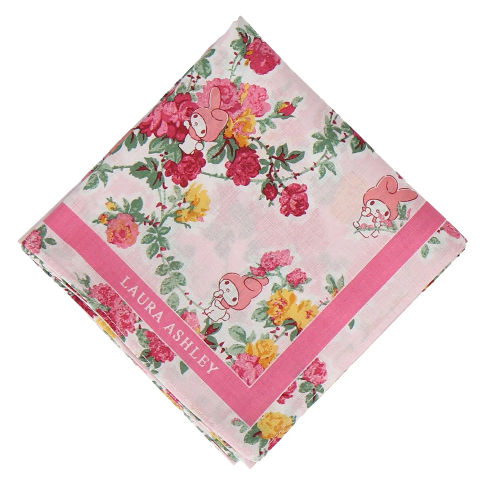 🎀【預訂】Laura Ashley x Sanrio 印花手帕 My Melody P