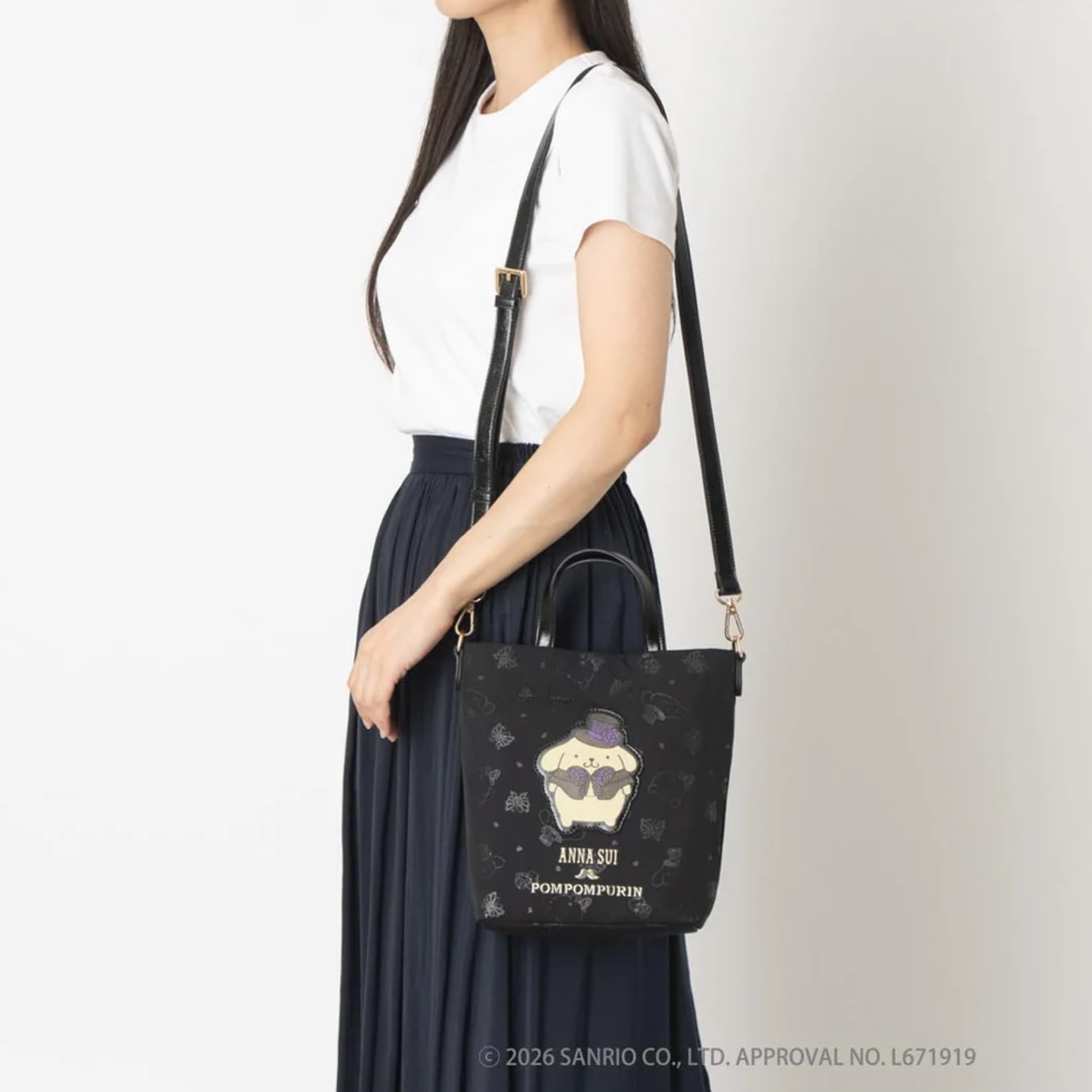 日本預訂📍日本Anna Sui x 布甸狗得意系列 - 手袋 不包郵