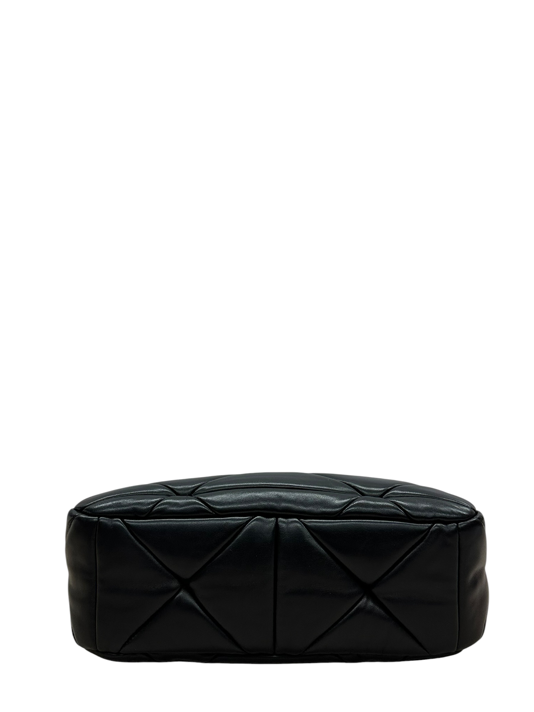 Pre-owned PRADA SYSTEM NAPPA LEATHER PATCHWORK SHOULDER BAG / Product Code:081504