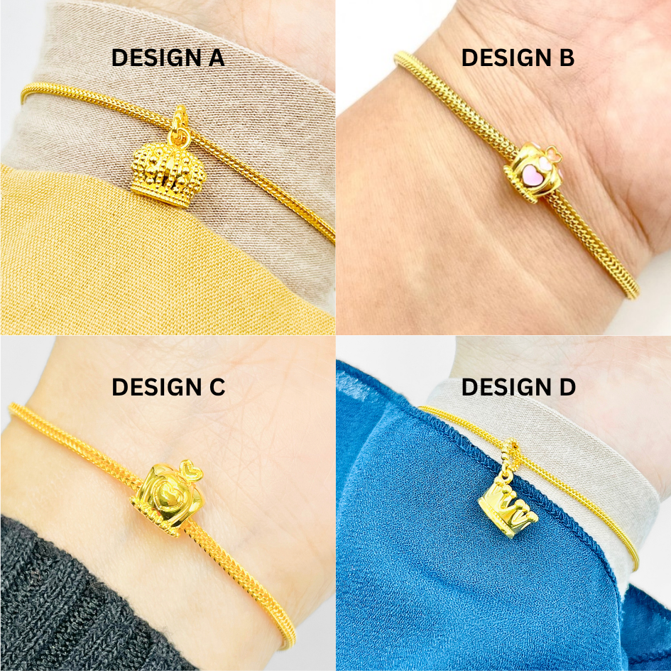 MYDORA Charm Bead Crown Series (5G) I EMAS 916/22K