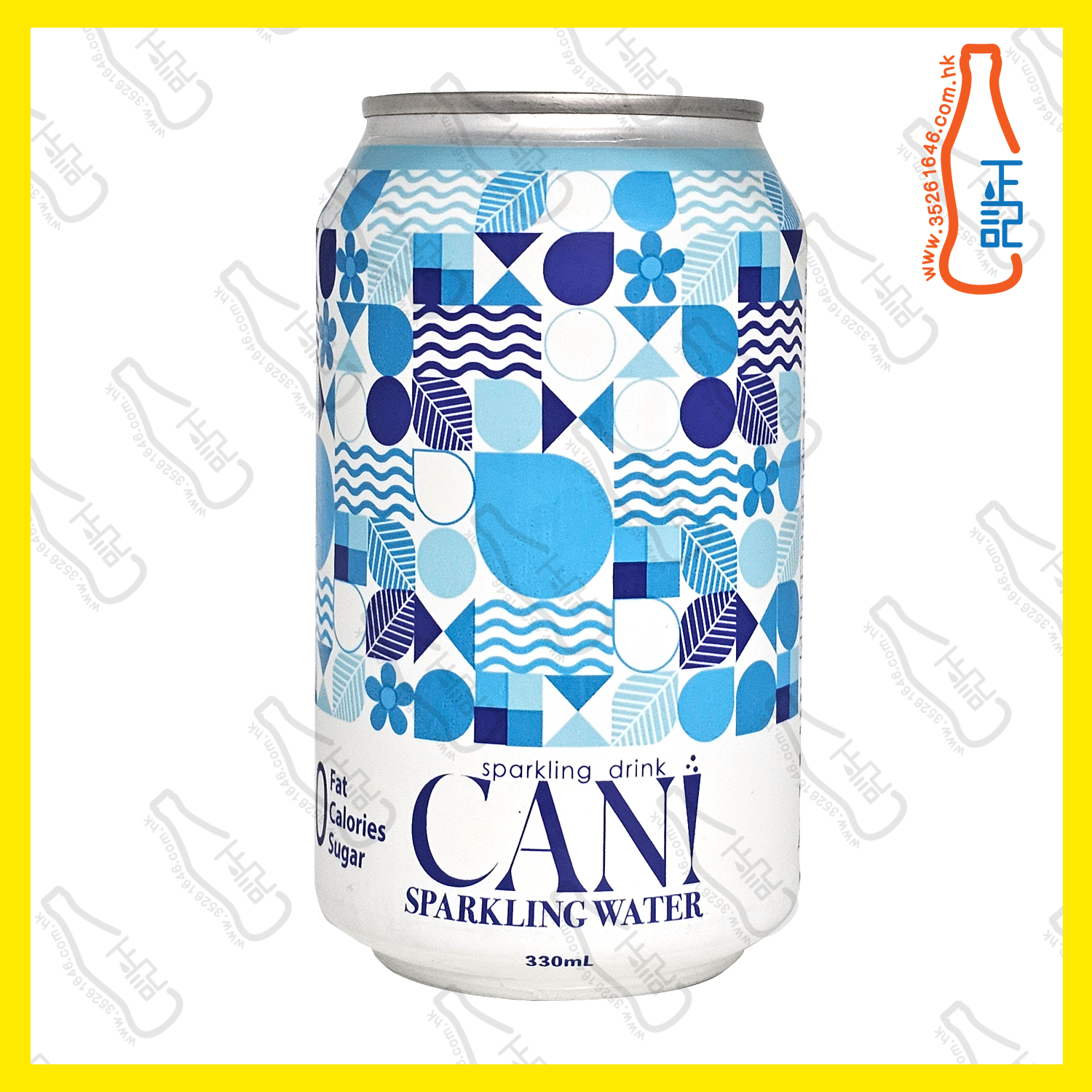 CAN! 梳打水 330ml x 24罐