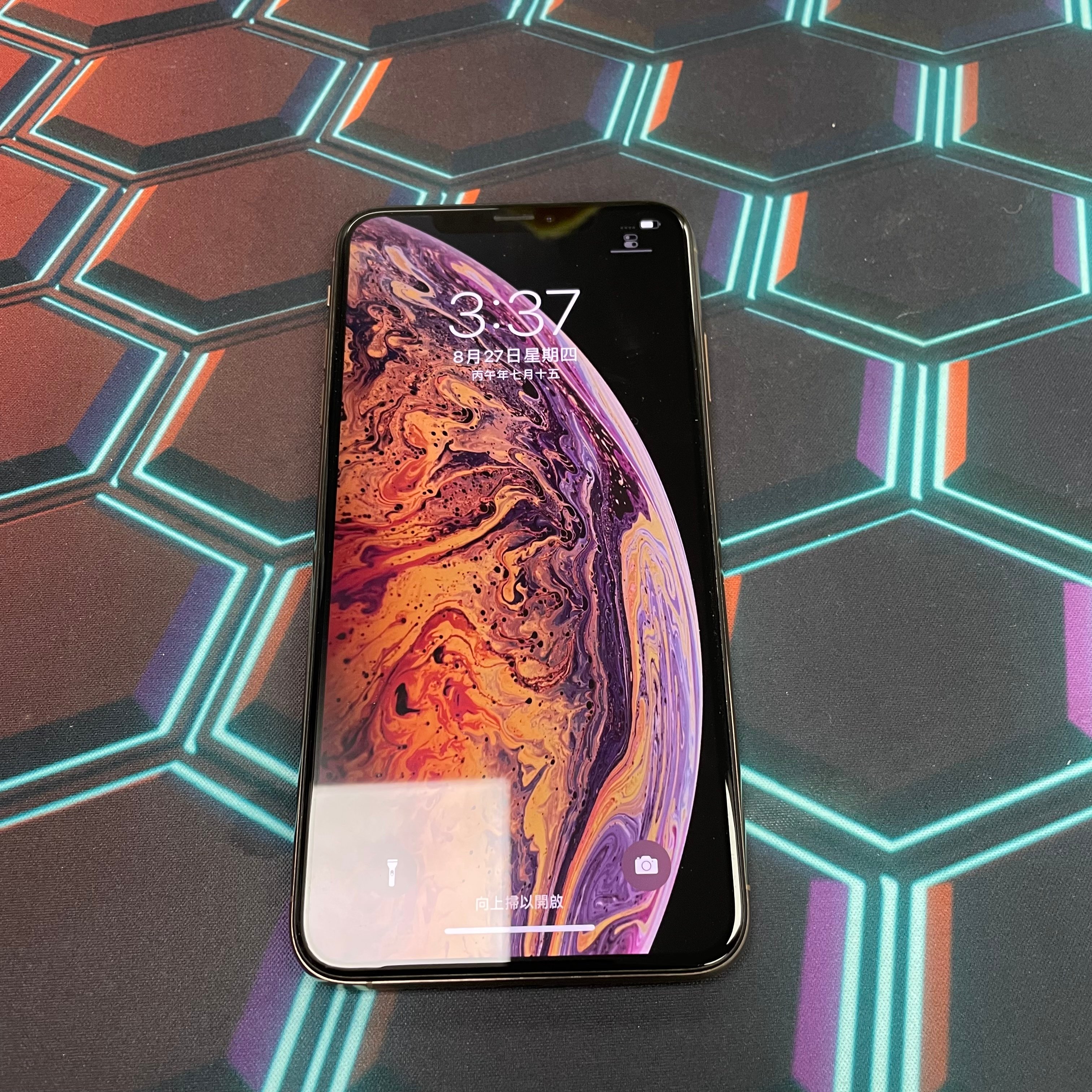 *7685 XS Max 勁靚機 256GB 電87 金色 gold 