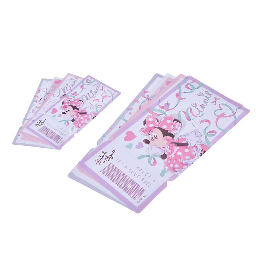 🎀【預訂】 Minnie Day Minnie & Mickey Sticker With File 