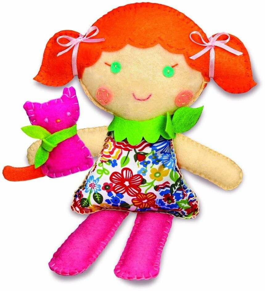 **特價**4M 2766 Stitch a Doll & Pet Kitty