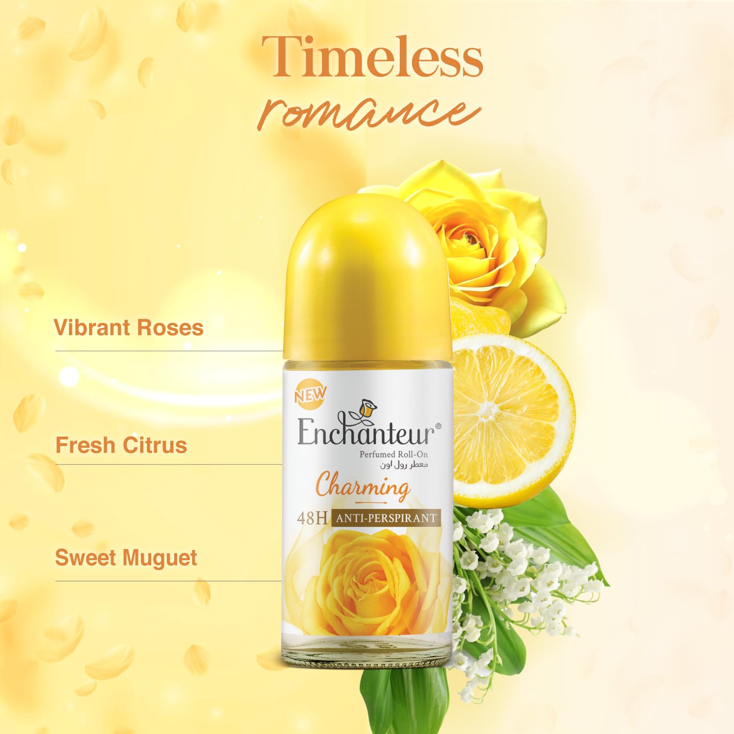 Charming Enchanteur Deodoran Perfumed Roll On Wanita 50ml
