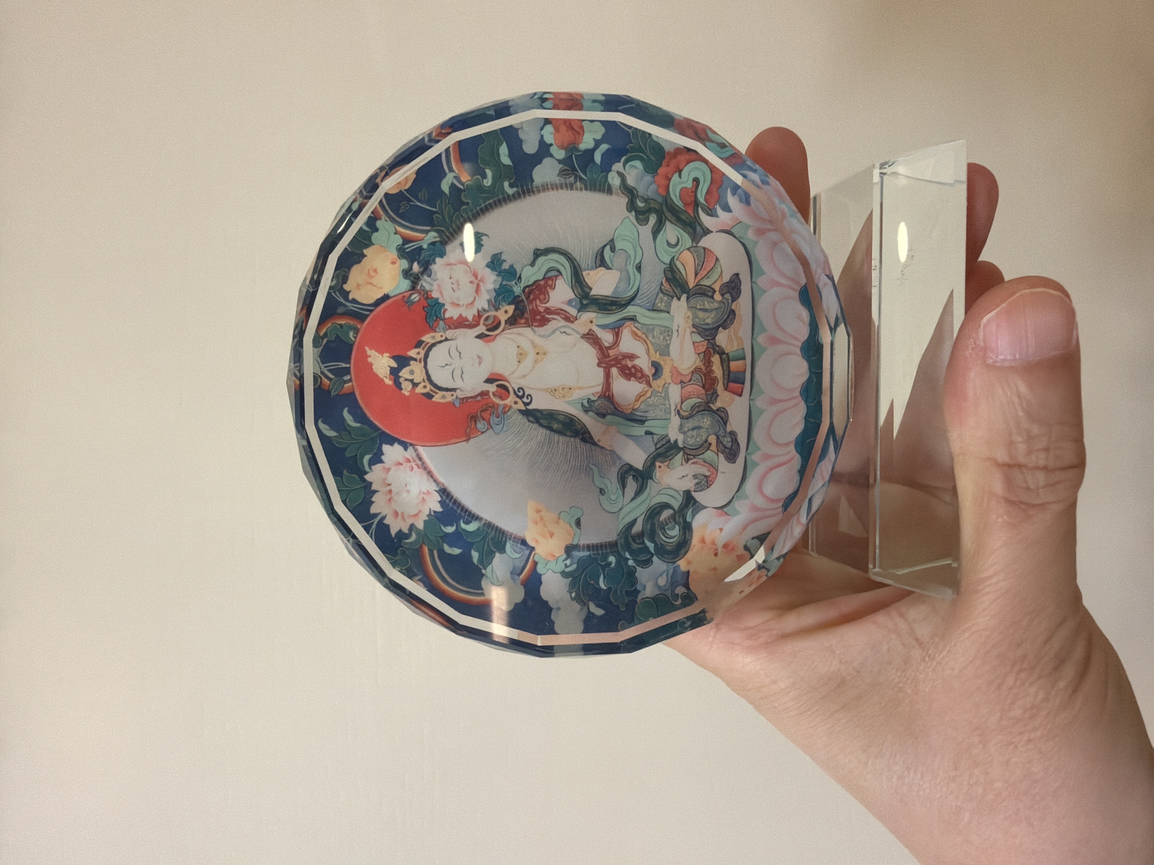 義賣品：白度母座枱