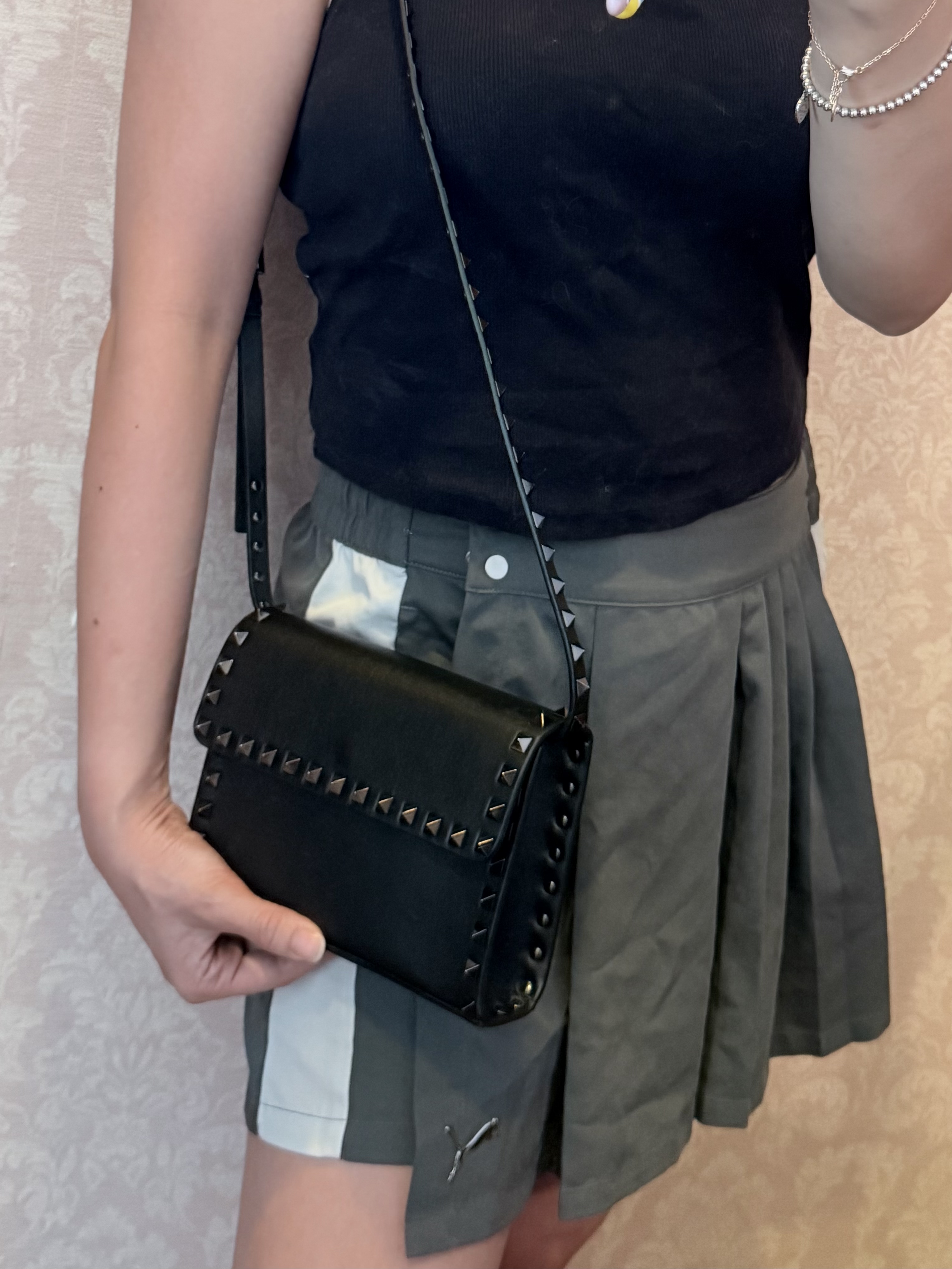 Valentino Garavani black Rockstud bag