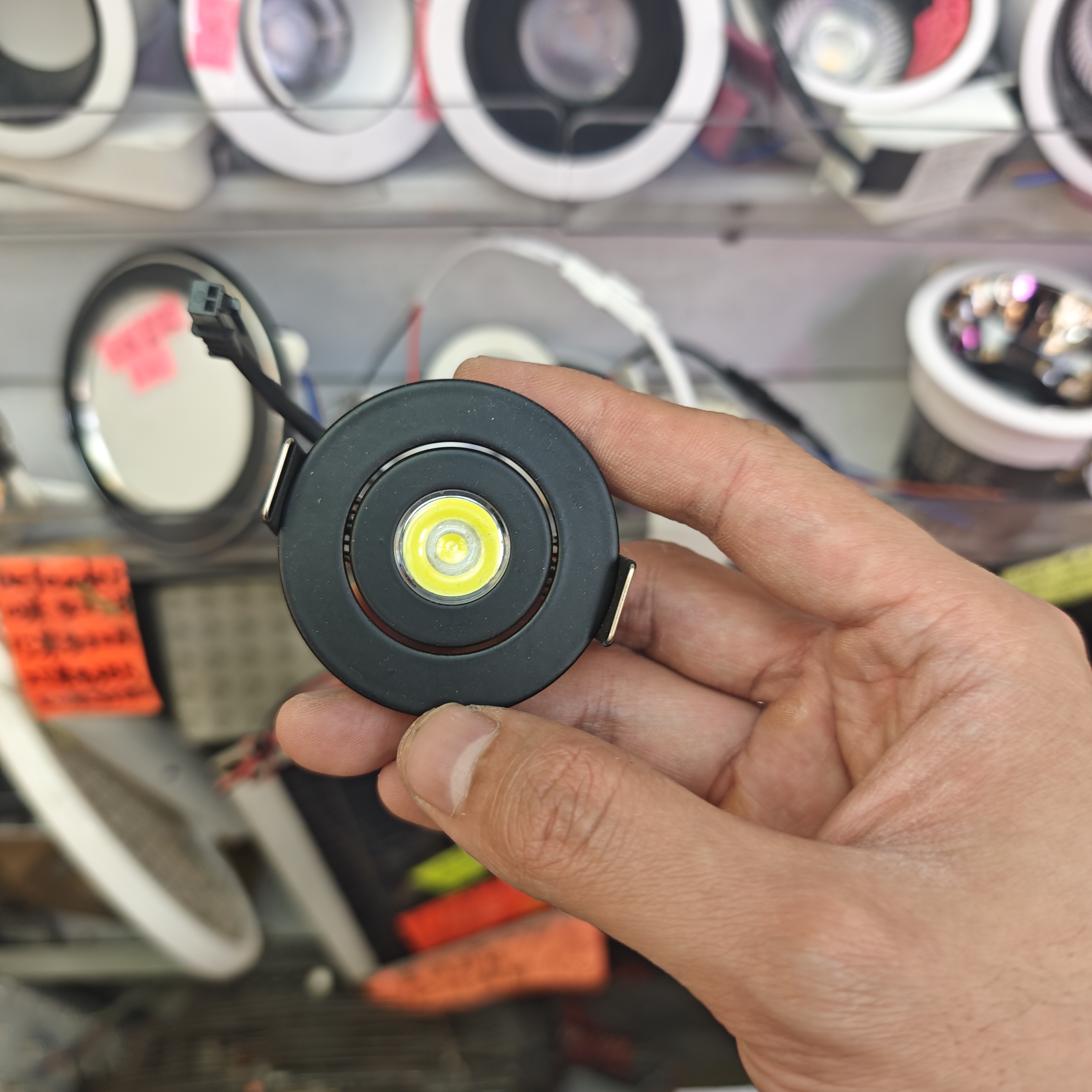 3W黑色邊框嵌入式 射燈