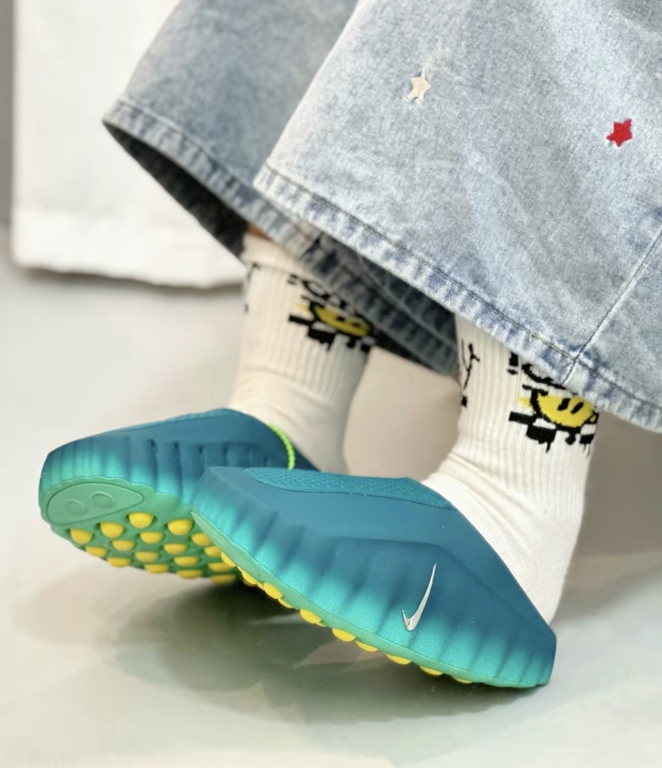 HQ4307-301 Nike Mind 001 Slide Geode Teel Light Menta HQ4307-301