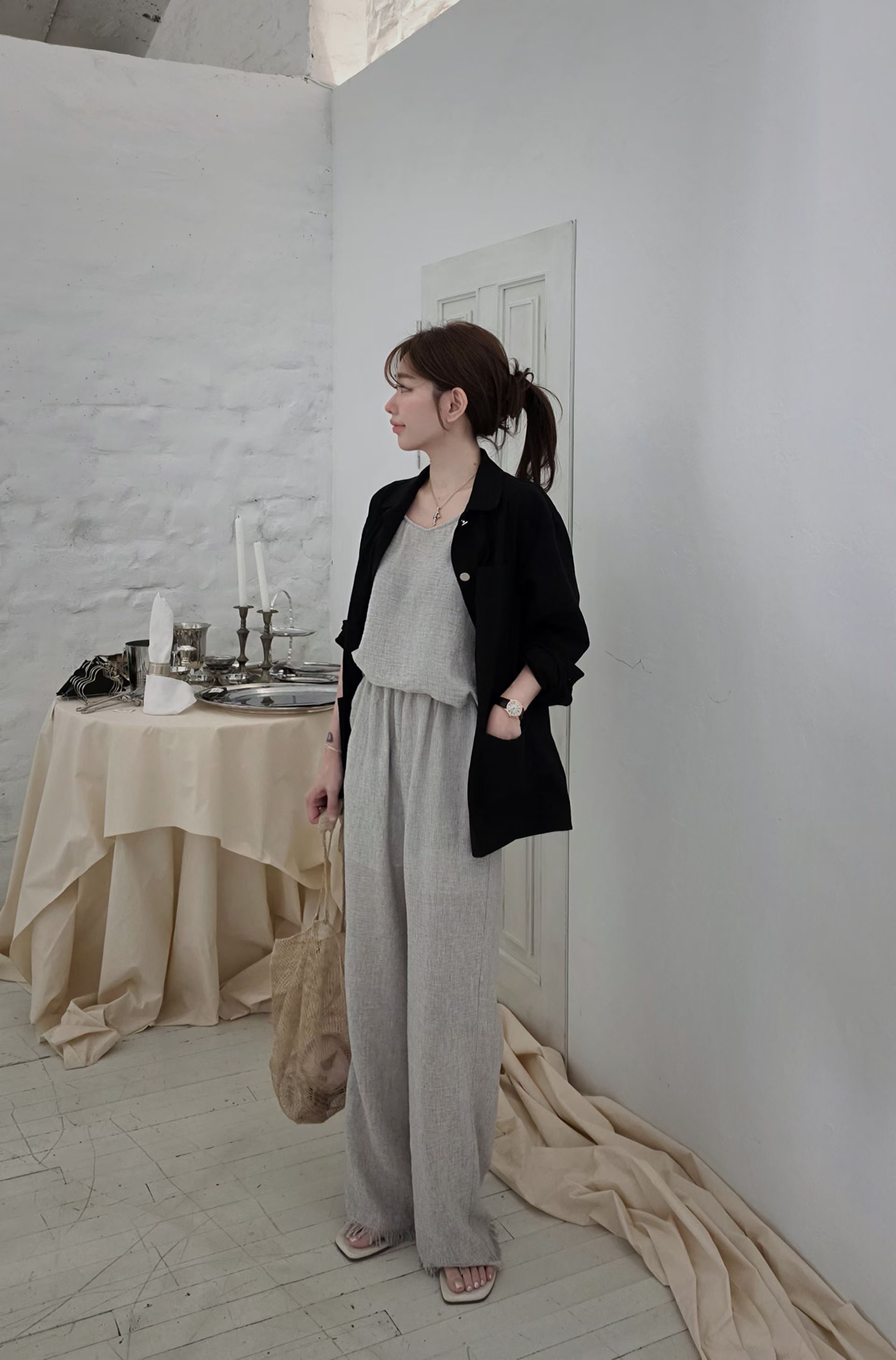 Linen blazer 