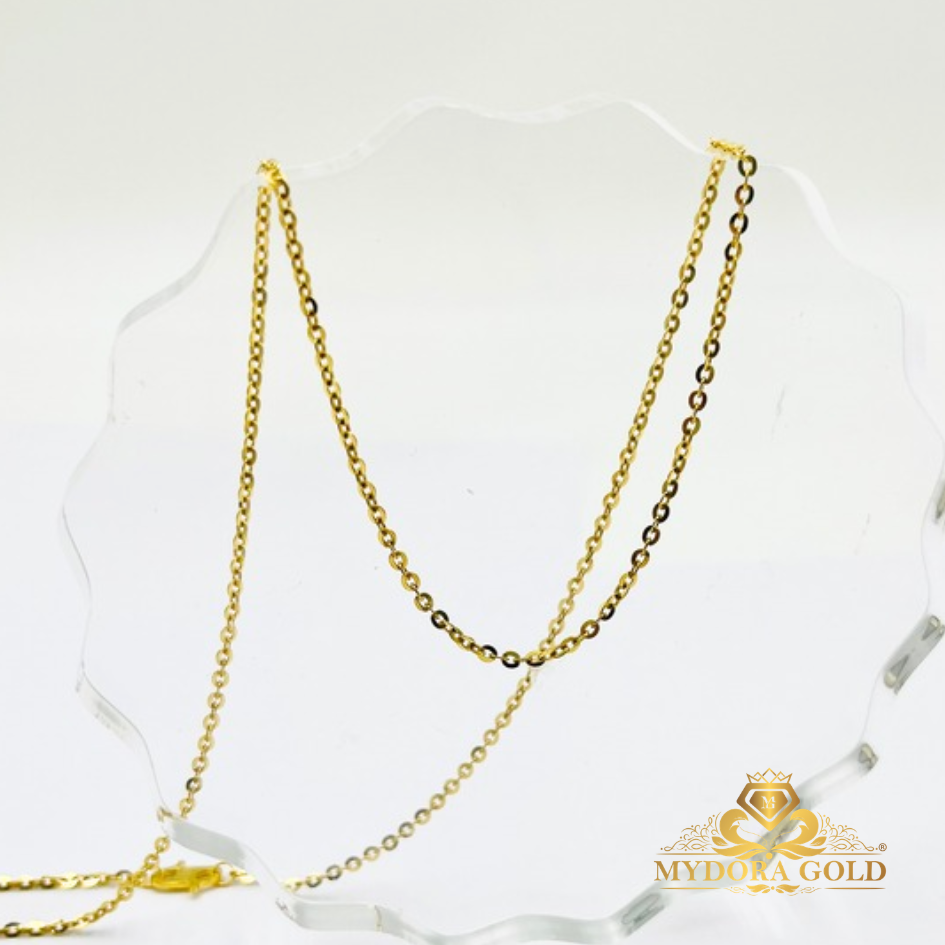 MYDORA Rantai Leher Polo 2g+ l EMAS 375/9K