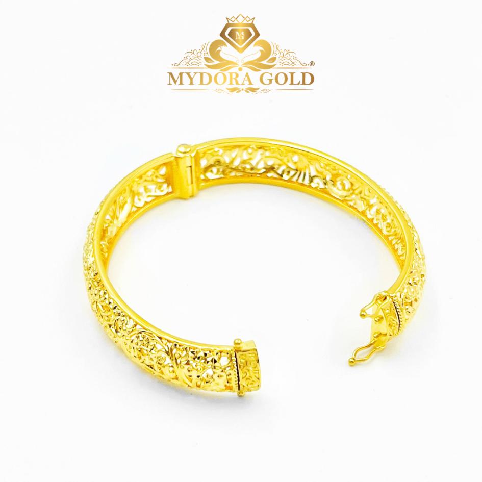 MYDORA Gelang Moden Pahat Jawa l EMAS 916/22K