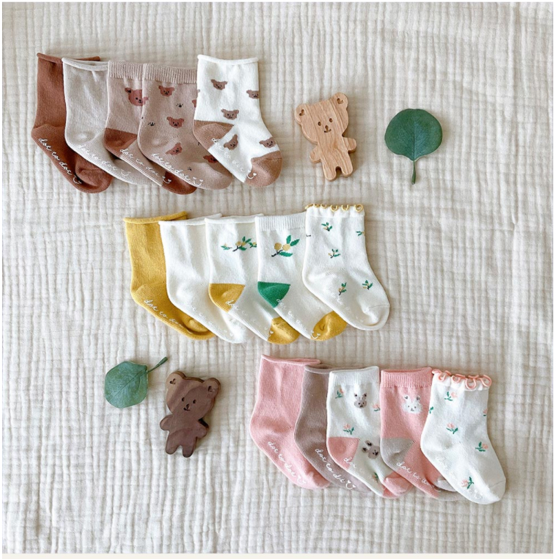 Dottodot Olive Socks Set