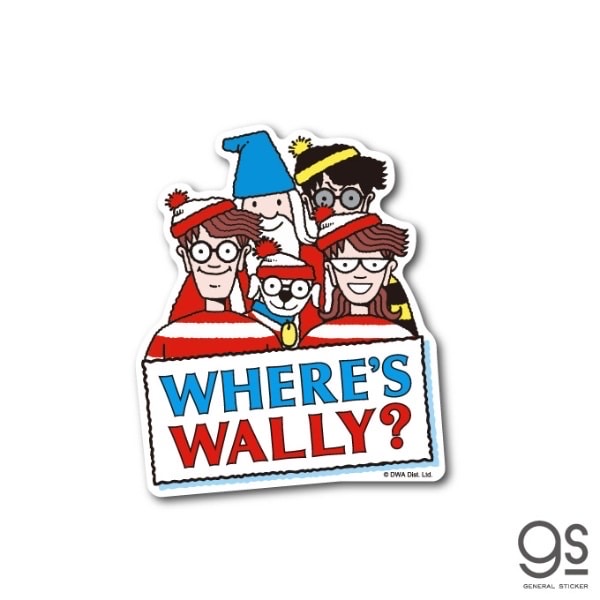 Where's wally? sticker