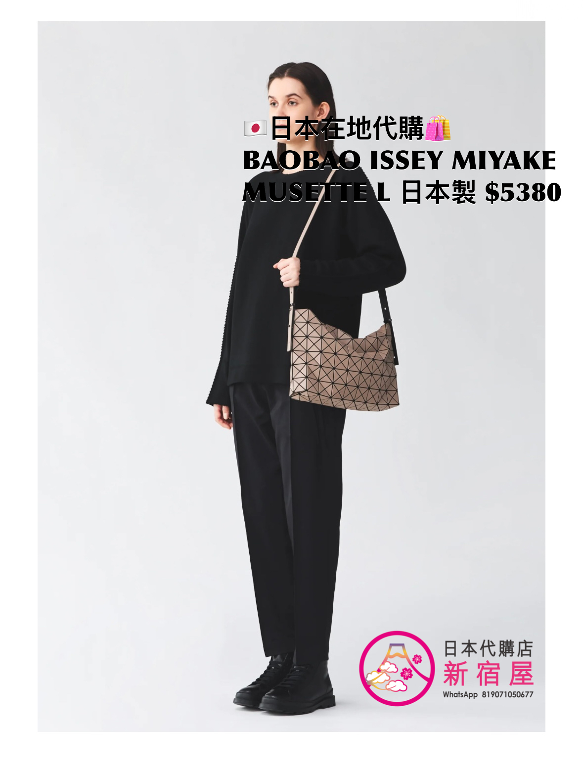 BAOBAO ISSEY MIYAKE MUSETTE L