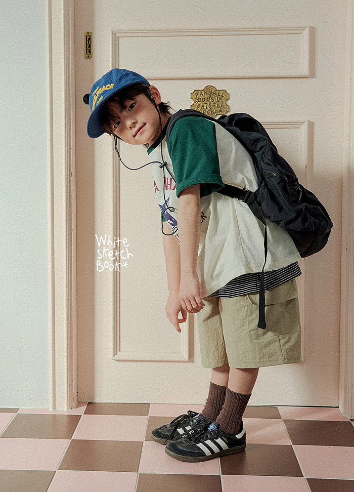 🇰🇷WhiteSketchBook短褲