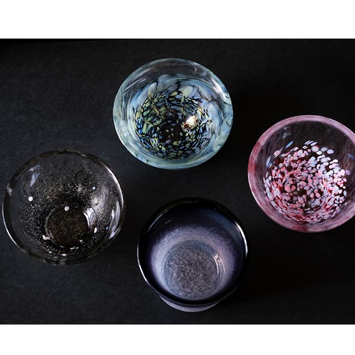 🔥🔥【日本製《ADERIA》津輕青森之味手工琉璃清酒杯套裝】4件裝