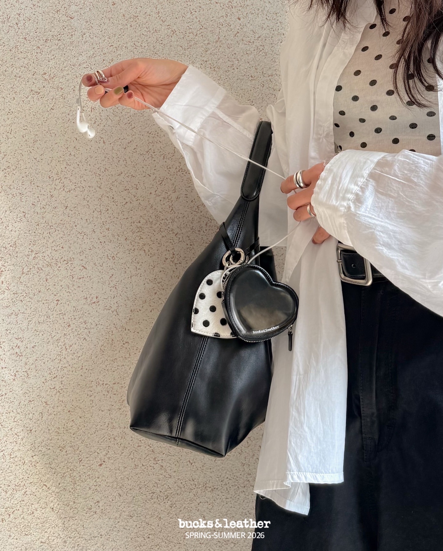 預訂_Heart Pouch By Bucks & leather