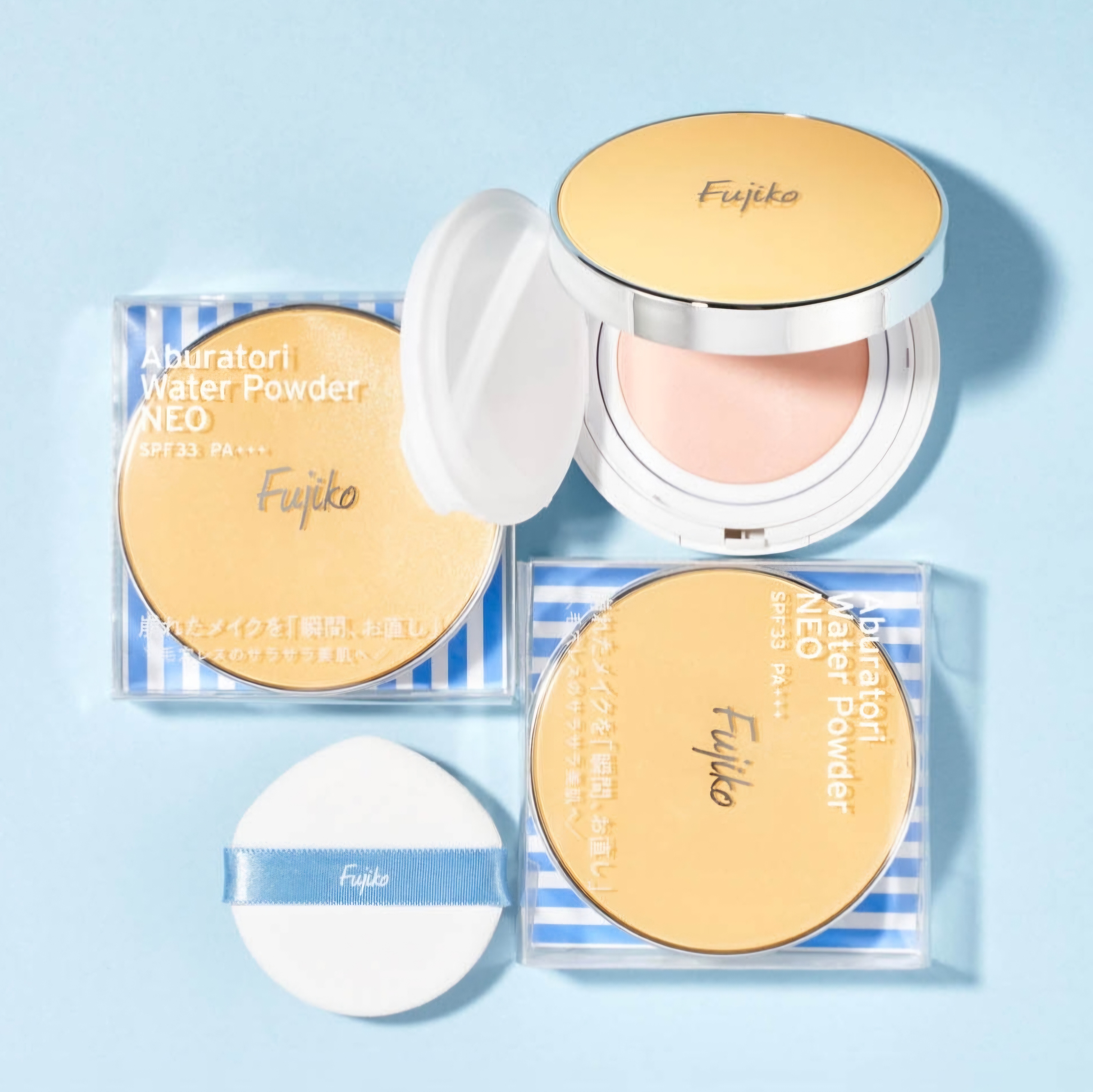 【✨️日本🇯🇵 Fujiko Aburatori Water Powder NEO 升級版控油防曬水感蜜粉✨️】 