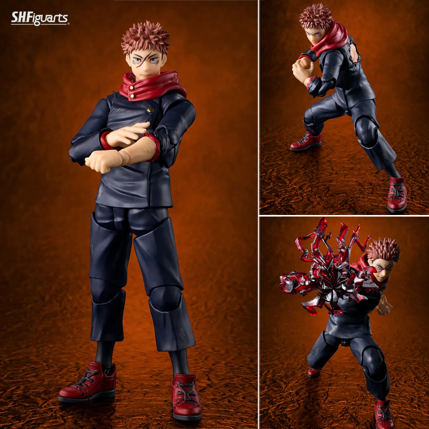 (預訂訂金 $200) (總價 $458) Bandai S.H.Figuarts 呪術廻戦 咒術迴戰 虎杖悠仁 -120%的潛在能力- SHF Yuji Itadori (行版) 