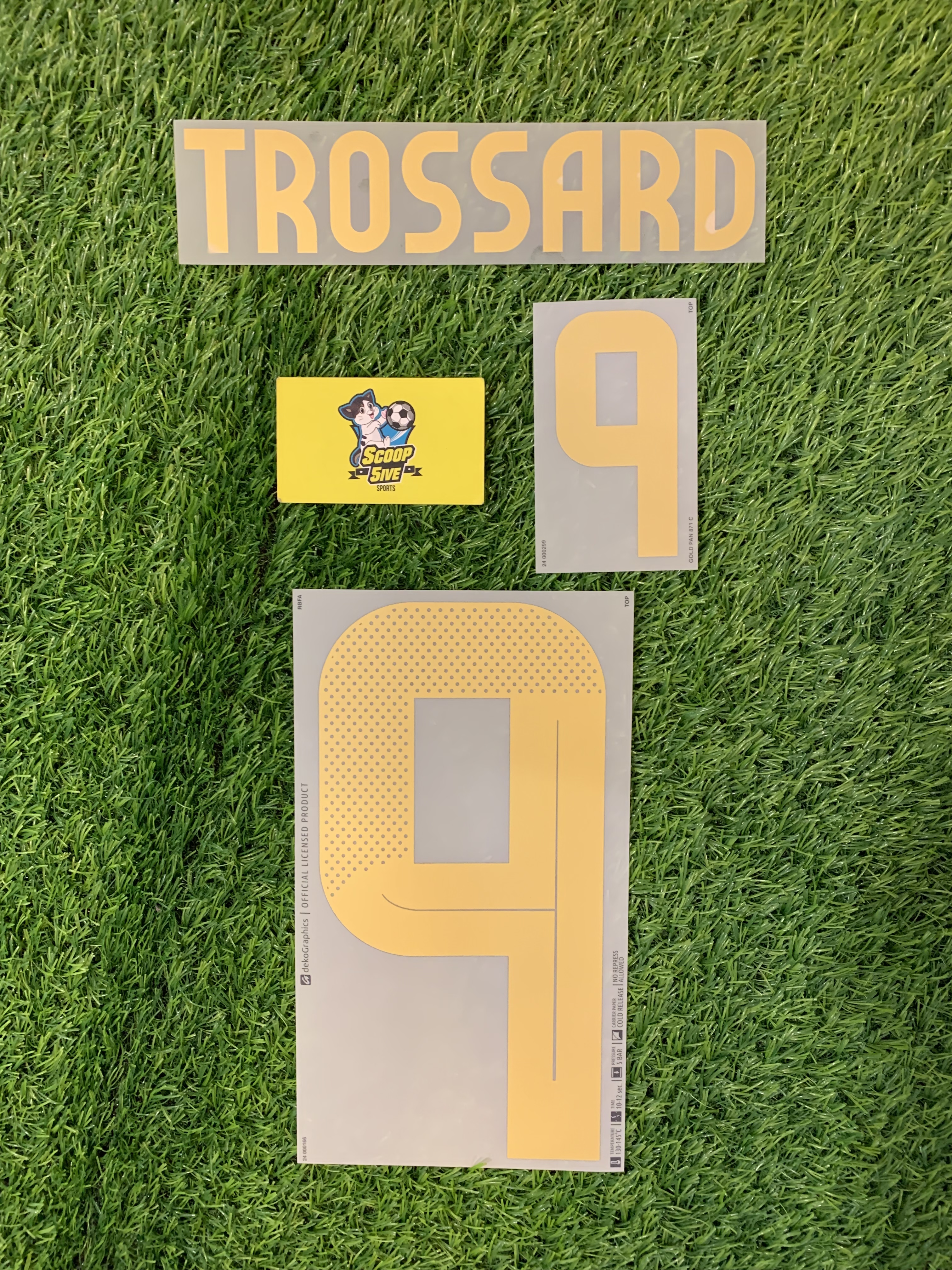 2024歐國盃 比利時 主場 印字 9 Trossard