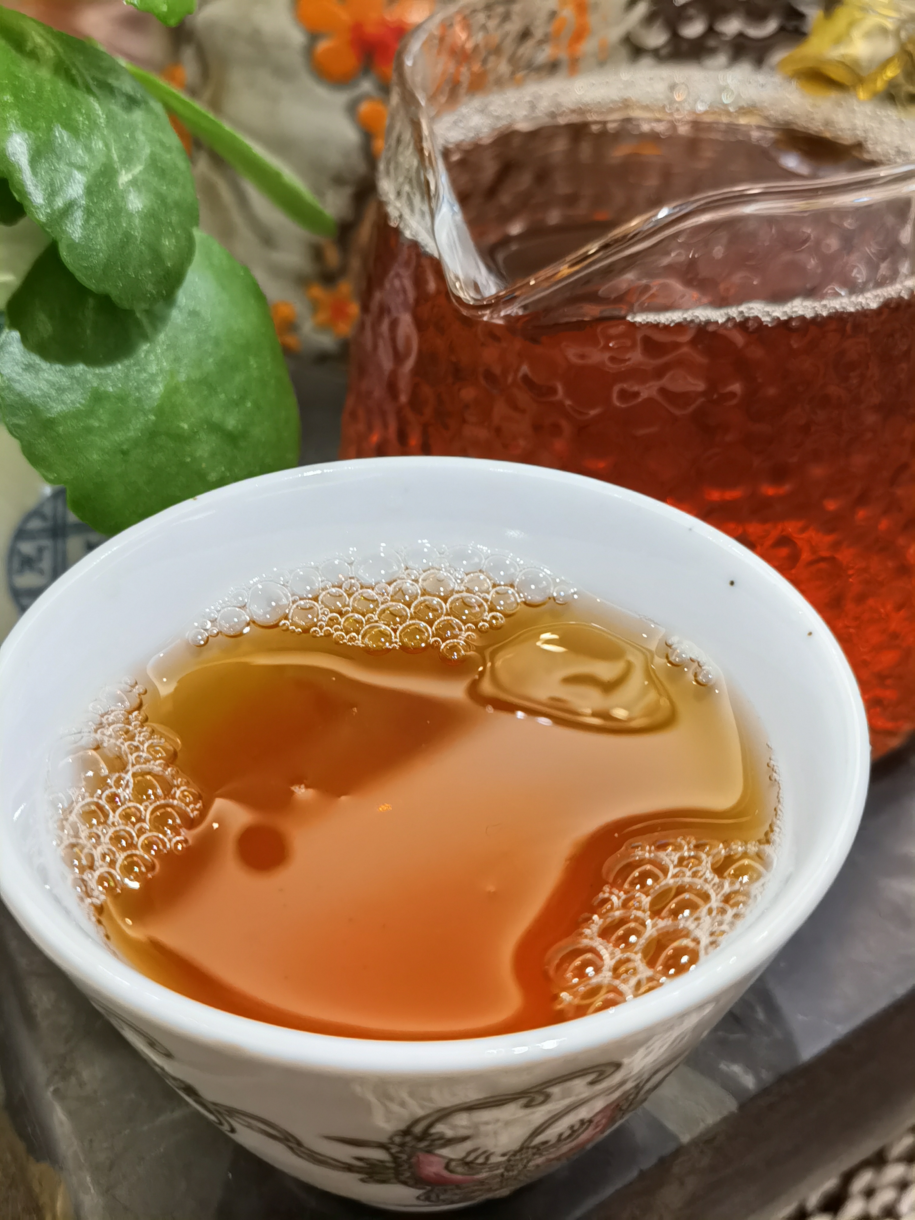 2007年 孔雀青磚, 黎明茶廠