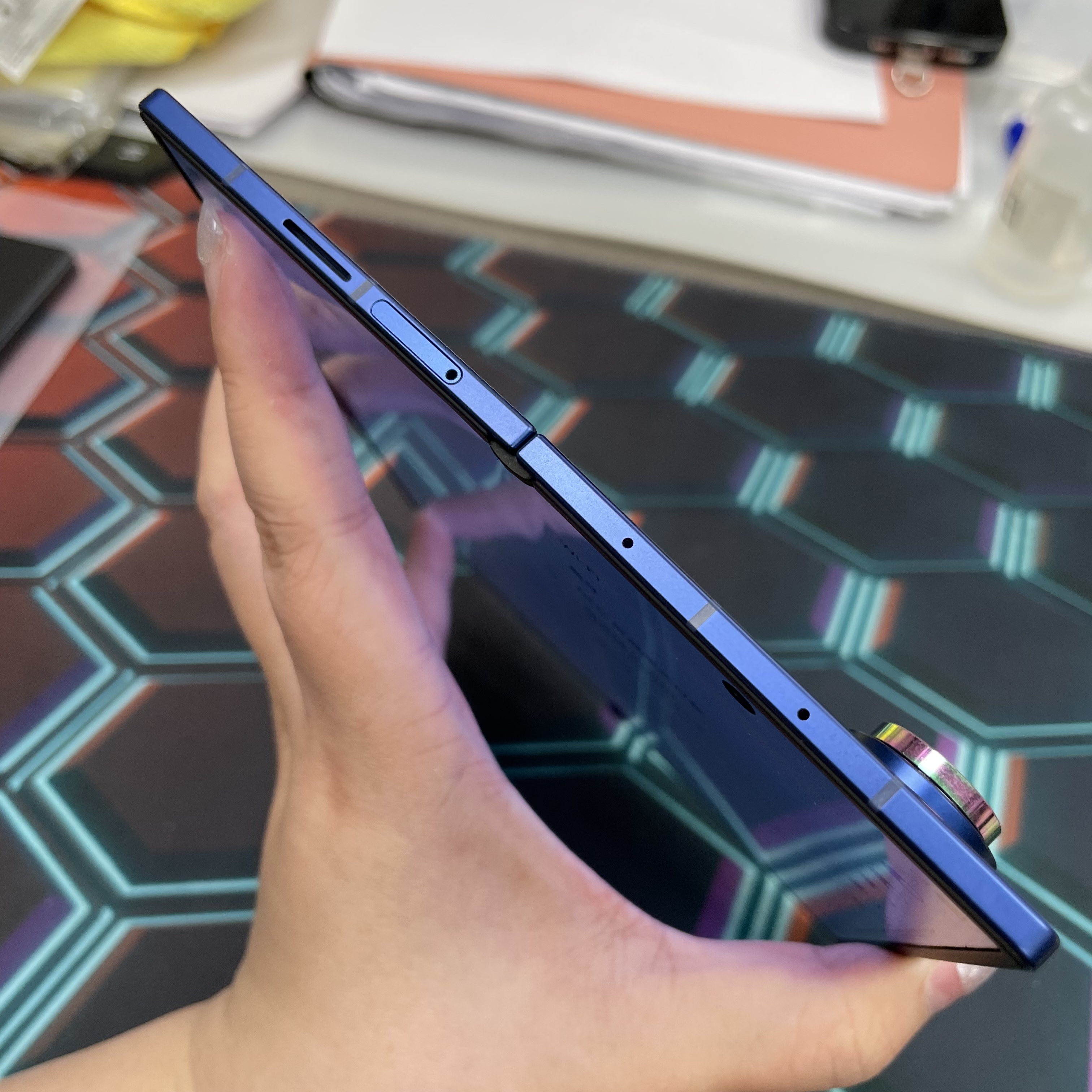 *7566 Galaxy Z Fold 7 勁靚機 12+512GB 藍色 blue
