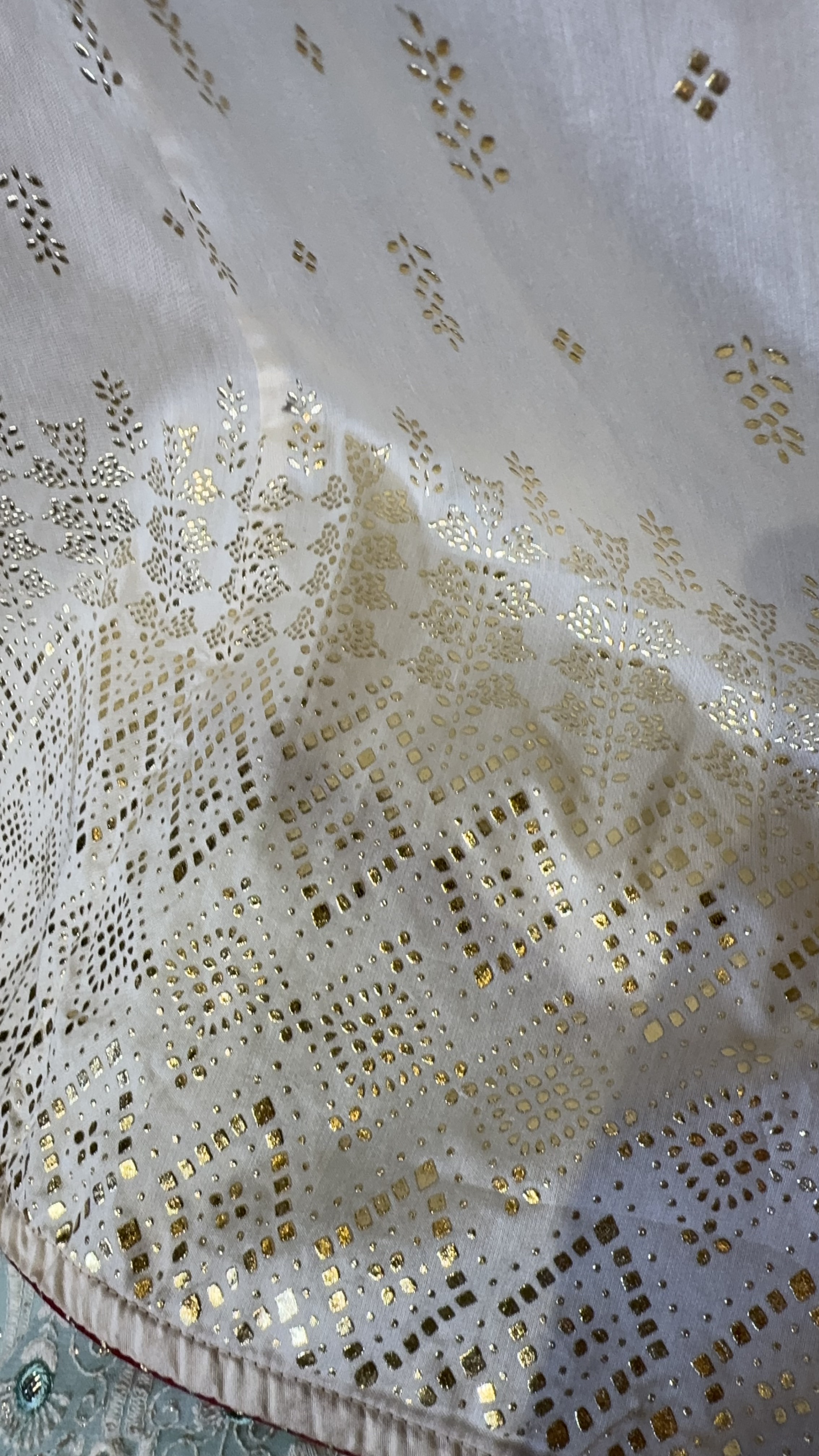 White Gold 3D Foil Stamping OP 51" #1392