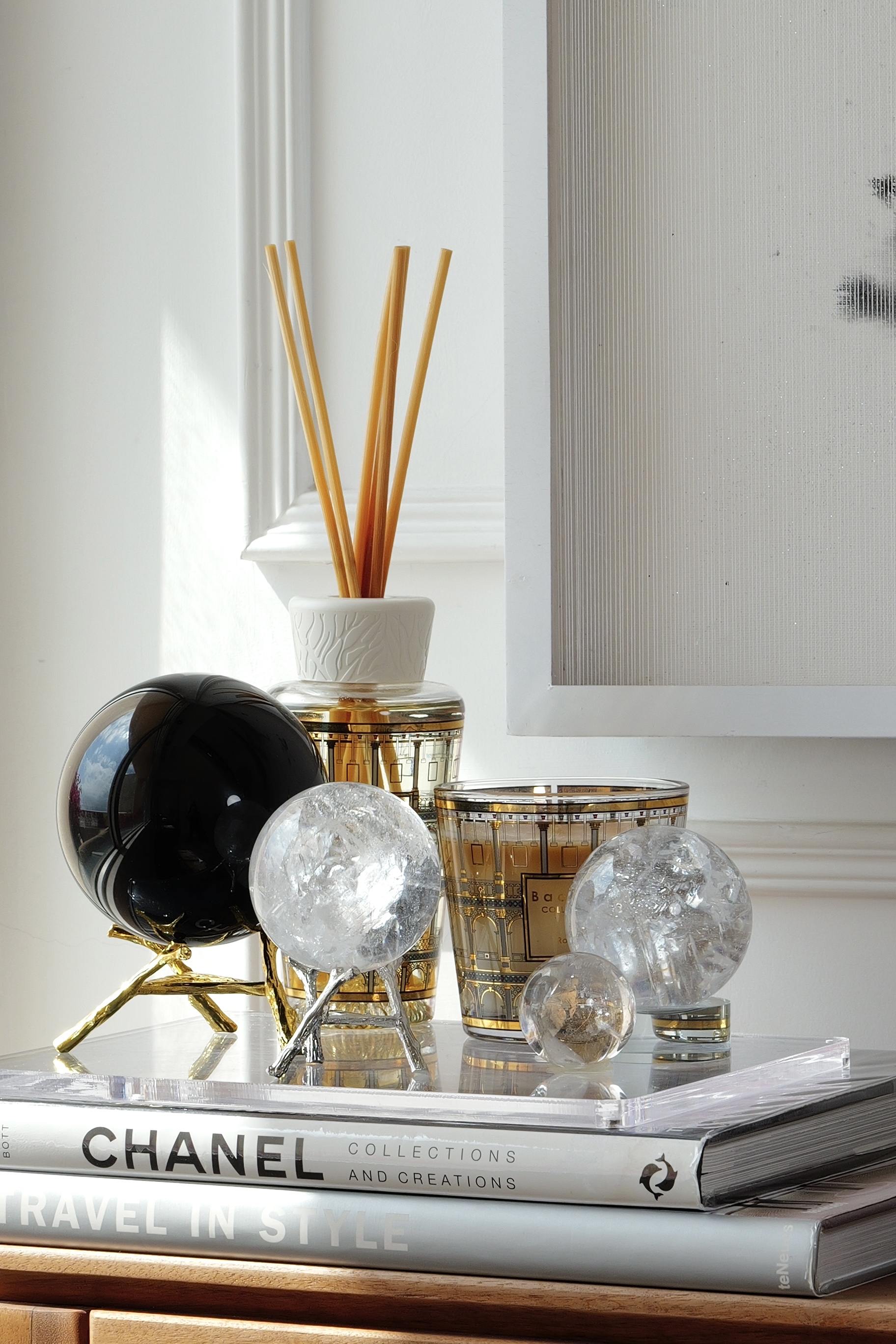  ༒6.45cm白水晶球༒ 1158C2JGM83-RA*7T8