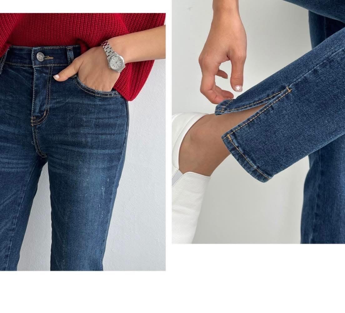 Made in Korea🇰🇷中腰直身牛仔褲