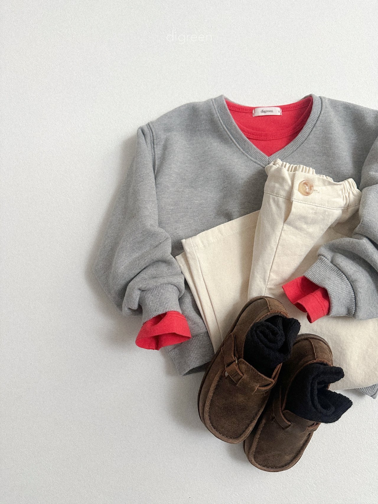 Digreen | Sweatshirt (Grey L105-115/XL115-120)